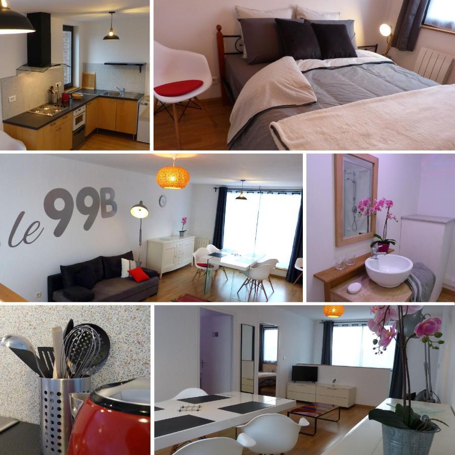 Le 99B Modern Apartment Queen Size Bed Connected Tv Hallennes-lez-Haubourdin エクステリア 写真